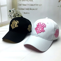 Korean baseball cap womens spring and Autumn visor hat Street fashion parent-child hat Trendy men hip-hop embroidery cap