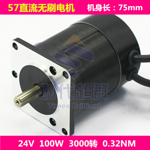 Brushless DC Motor 57BL75S10-230TF9 24V 100W Brushless DC Motor-Times Super Group