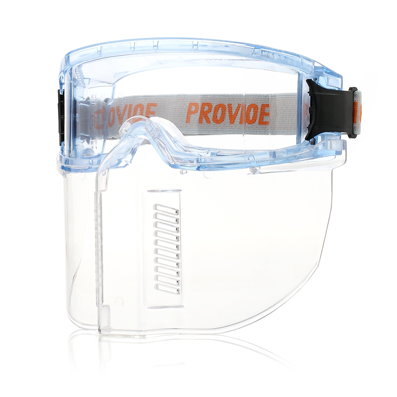 With Le Card Windproof Sand Dust Protection Eyewear Mask Combined Acids OIL SMOKE ANTI-SPLASH GLASSES FACE FULL BAG