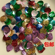 Sequin Offer Package 14mm Shells Pearl Pieces Multicolored Mix DIY Clothing Accessories Boots Christmas decorations