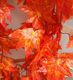Artificial Red Maple Leaves, Dense Red Maple Leaf Vines, Decorative Flowers for Hotel and Home Beautification, Fake Leaves and Branches, Maple Leaf Branches