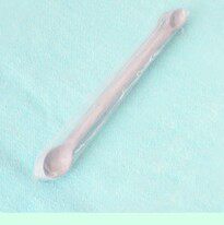 Medical stainless steel spoon 3 * 1 stainless steel spoon single double head reagent spoon small spoon