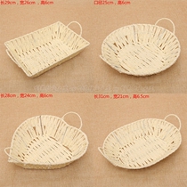 Simulation vegetable and fruit basket saucer bread cake dessert decoration storage basket wd-508267