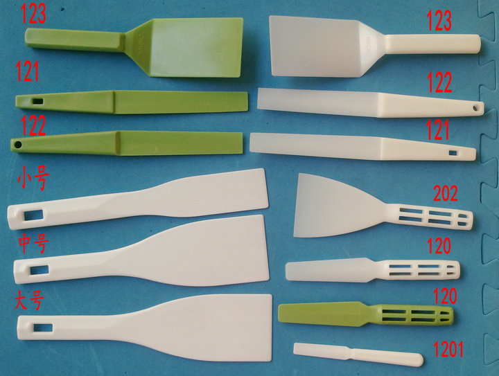 Solder paste mixing knife Plastic ink mixing knife Resin mixing knife Ink mixing knife Ink shovel White plastic knife