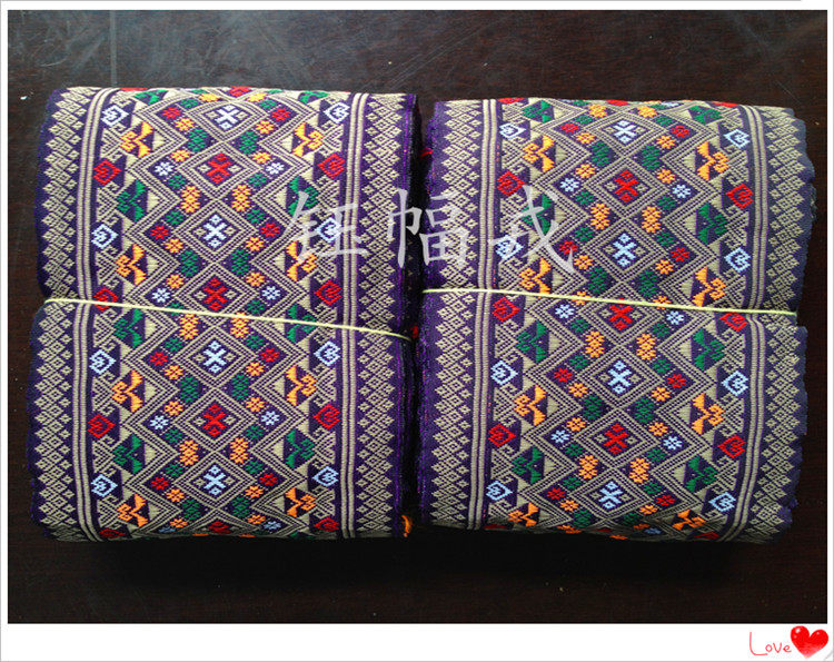 Fancy lace jacquard weave bandwidth 13CM Most dazzling minority wind DIY accessories Accessories Clothing Accessories Accessories Accessories