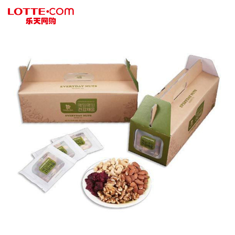 乐天网购Green Nut韩国休闲零食坚果组合750g健康营养无添加进口