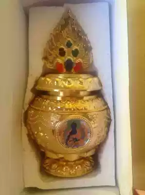Pharmacist Buddha's treasure bottle Rank Liangbo Living Buddha