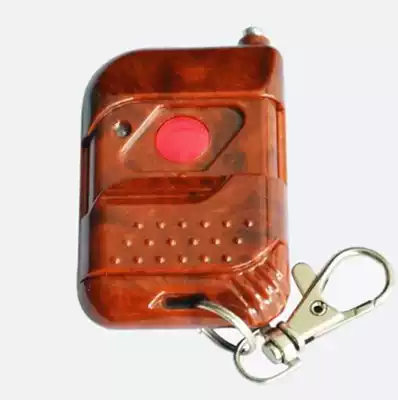 Peach wood one-button fixed code wireless remote control garage door roller shutter door automatic door wireless remote control handle