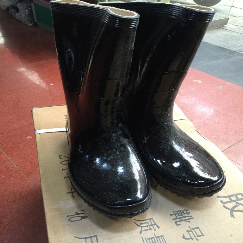 3539 Plant stock Old in stock Silo Rubber Shoes Full Rubber Rain Boots Waterproof Rain Boots Stock Rubber Abrasion Resistant Bottom Suit