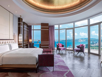 The Golden Lord Suite of the Hotel Atlantis.