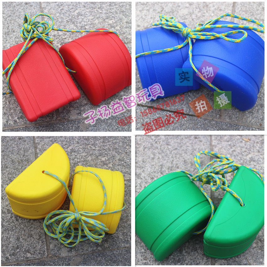 Sensory Integration Trainer Material Non-slip Stone Children Pedalling Stilted Stone Balance Stampede Stone Anti Slip Mat Stilts Stilts