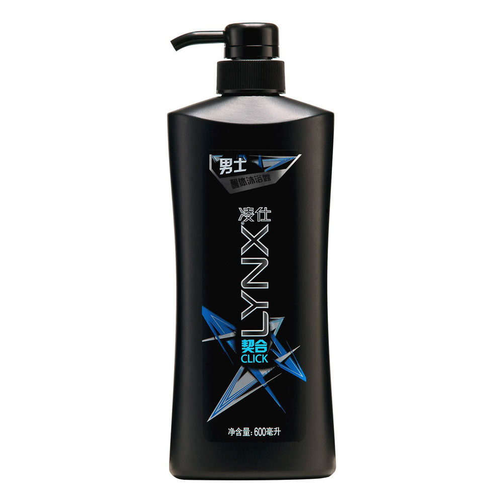 LYNX凌仕男士醒体沐浴露契合600ml 酷爽香氛效应正品
