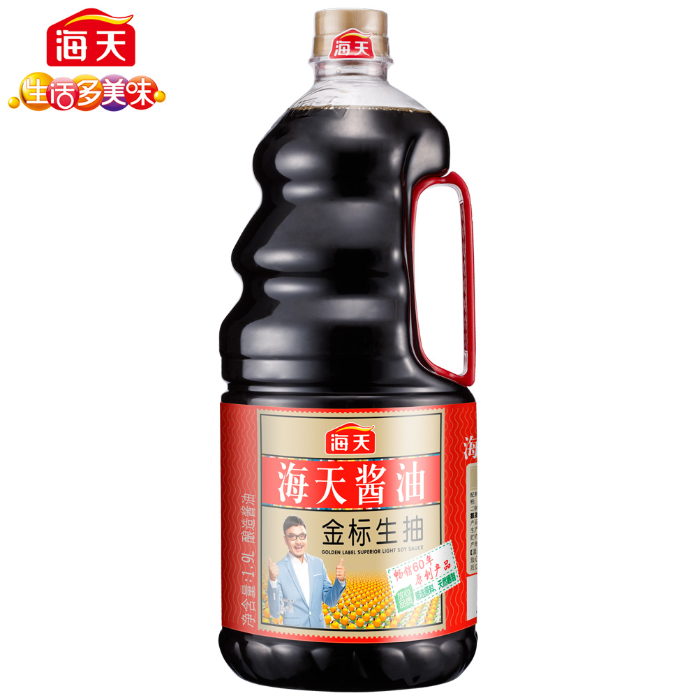 【天猫超市】海天金标生抽1.9L 调味料 非转基因 美味鲜 酿造酱油