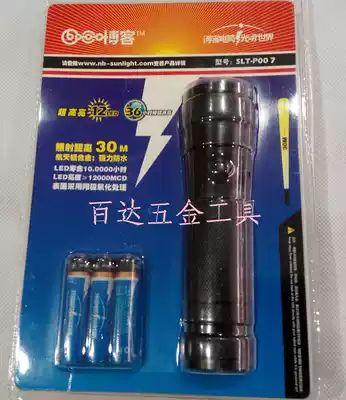 Spot blog SLT-P007 waterproof flashlight 12LED flashlight highlight outdoor flashlight