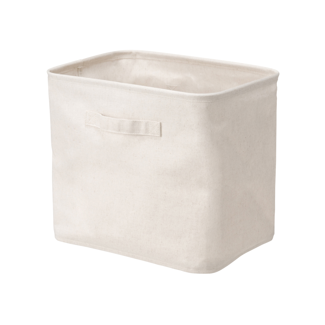 无印良品MUJI 聚酯纤维棉麻混纺软盒