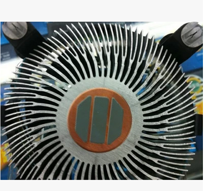 Intel CPU cooler copper core support 1150 1151 1155 pin CPU interface fan