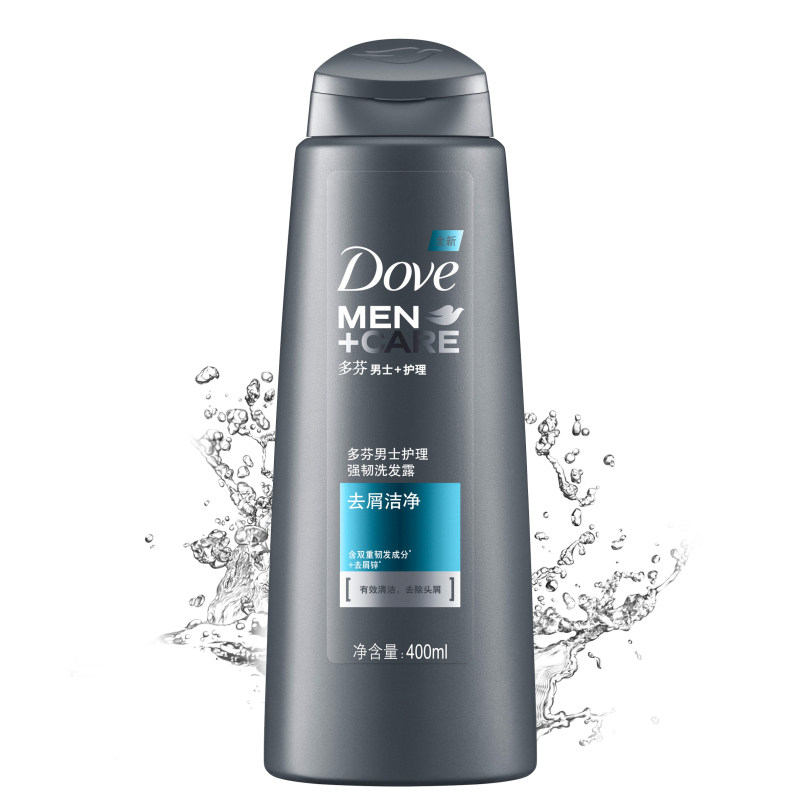 【天猫超市】Dove/多芬男士护理强韧洗发露 去屑洁净 400ml