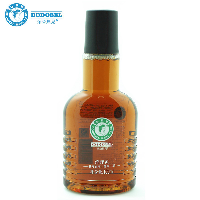朵朵贝儿 金银花痱痒灵/痱子水100ml 正品 消肿止痒驱蚊防痱 必备