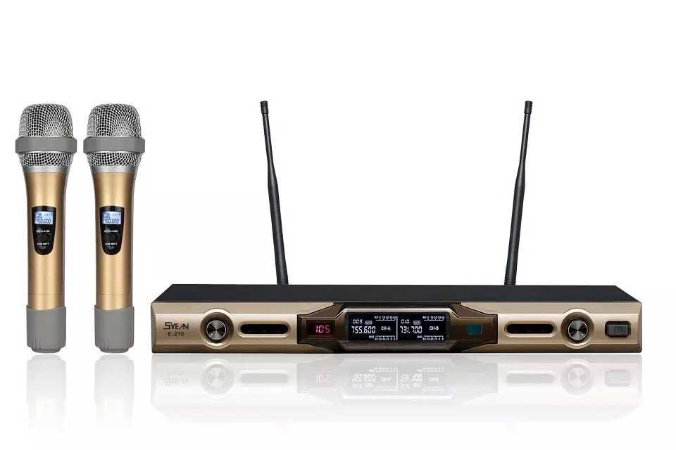 Professional wireless microphone one for two KTV stage wedding host microphone conference performance microphone collar clip