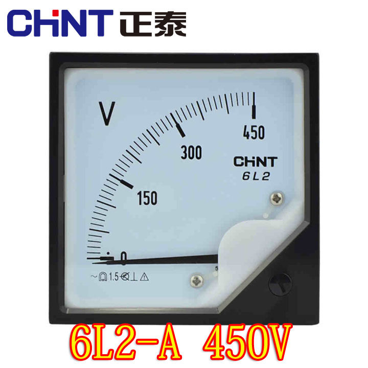 Original Chengtai Installation Installation Instrument Voltage Meter 6L2-V 450V