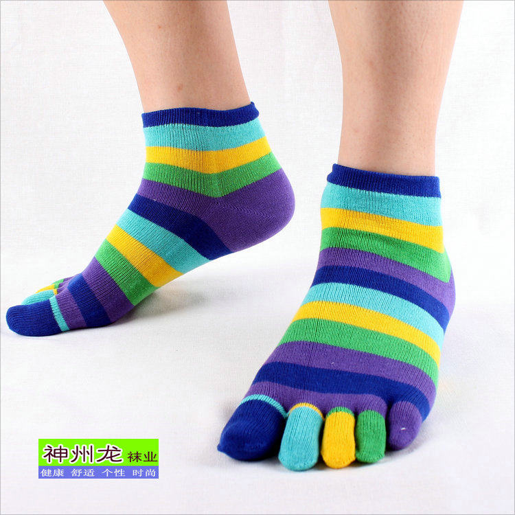 Men's five-toed socks Trendy cotton socks Short invisible socks Five-toed socks Split toe socks Thin cotton breathable