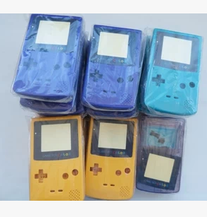 New GBC host shell GBC refurbished housing with button packaging box 4 color optional