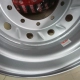 Trịnh Hưng chính hãng 9.0R22.5-16 / 8 vòm đá chân không vành lốp Steyr dày bánh xe màu trắng bạc - Rim Rim