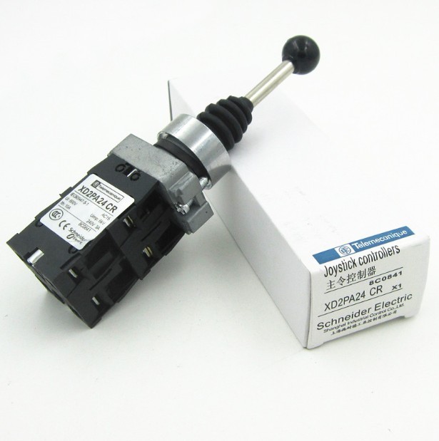 XD2PA24CR cross switch rocker master switch controller four-way self-reset hole 22mm silver point