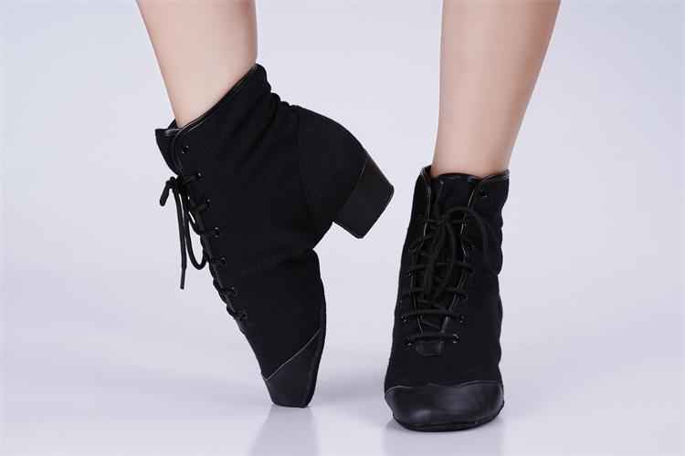 Betty Dance Shoes T83 Jazz Teachers Shoes Latin Dance Shoes Children Women Men Two Points Oxford Bubull Leather