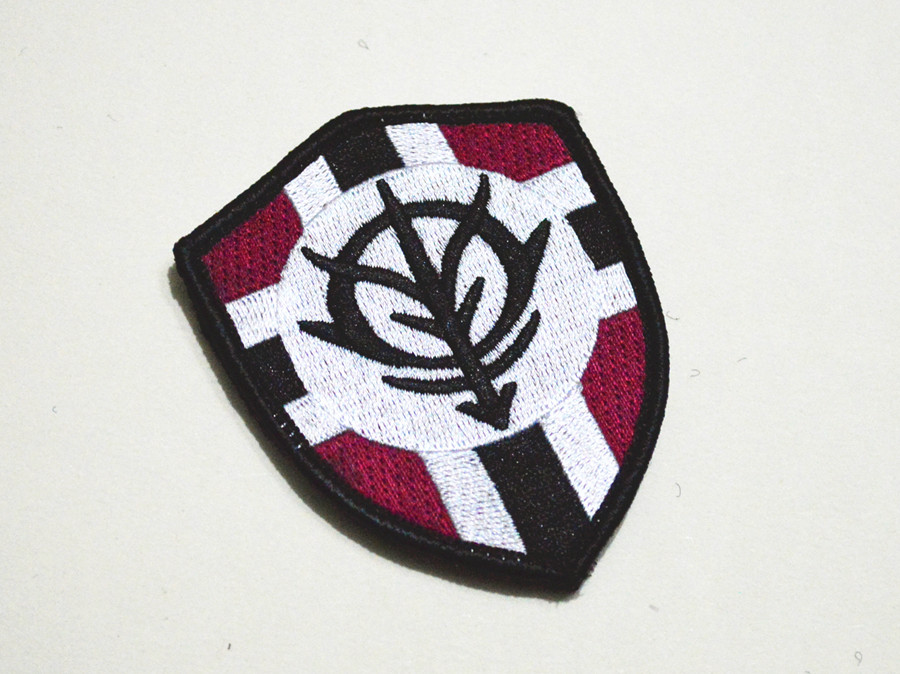 Motorised fighters up to GUNDAM perimeter Giengion ZEON military flag badges bifacial magic sticker