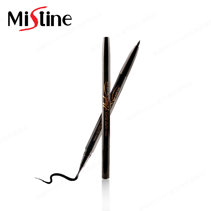 Mistine来了！2合1鹰眼合用眼线笔 防水黑管 极细速干持久不晕染
