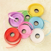 Hand folded wind chimes ribbon material color rope decoration tool balloon tie rope roll plastic ribbon