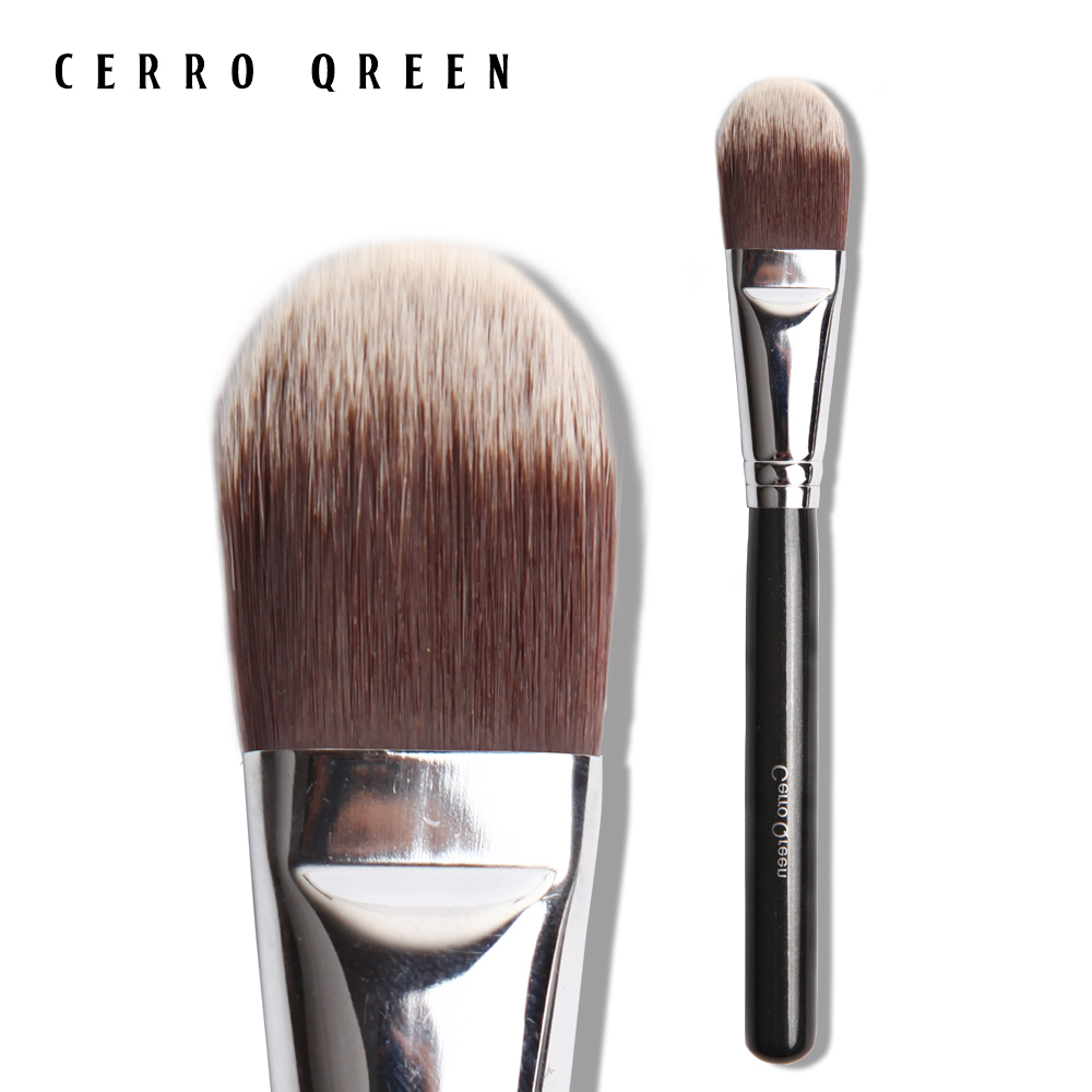 化妆刷彩妆专卖 cerroqreen 纤细纤维化妆刷 粉底刷