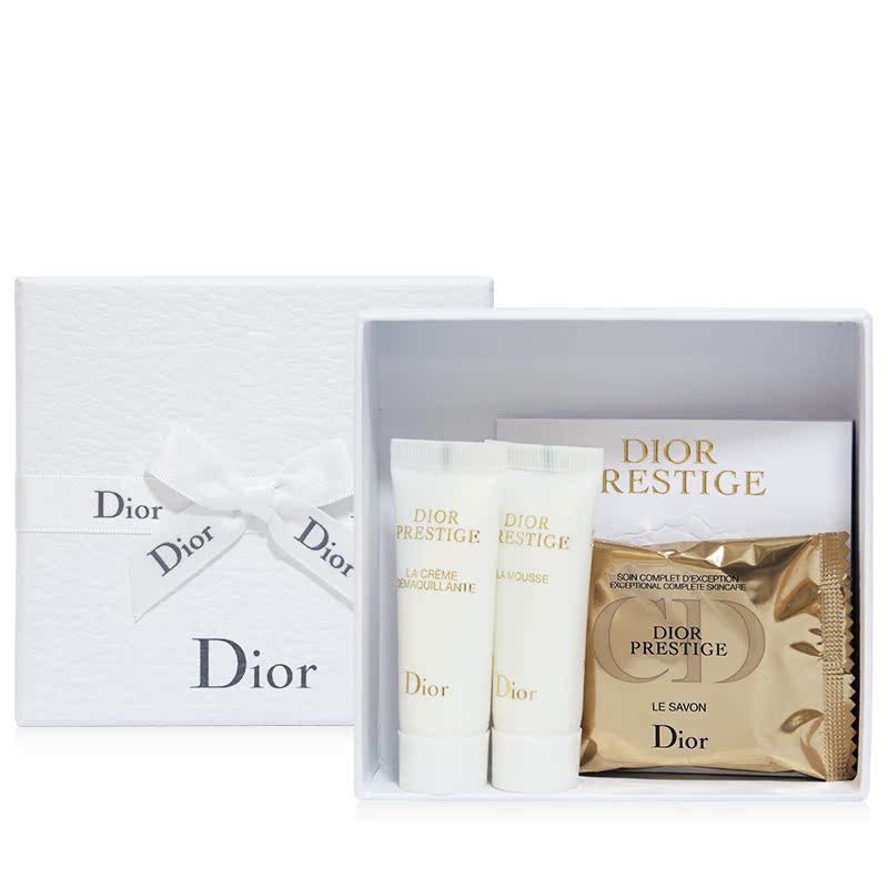 专柜正品 Dior/迪奥花蜜活颜丝悦洁肤3件套 超值体验装 深层清洁