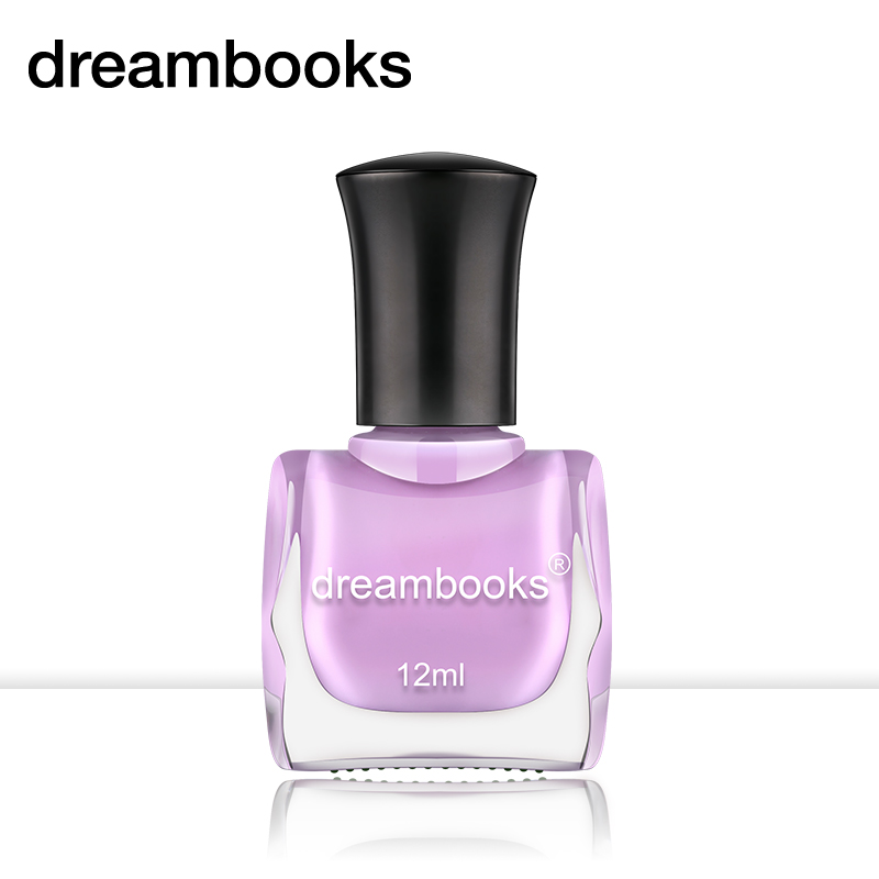 Dreambooks环保健康无毒指甲油 香芋紫色 持久显白美甲彩妆12ML