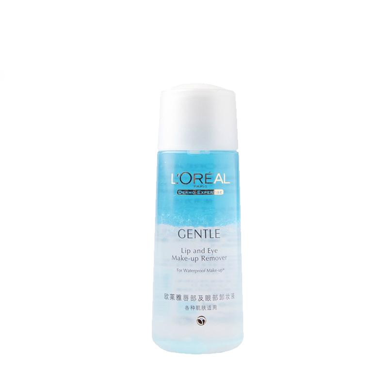 L＇oreal/欧莱雅 唇部及眼部卸妆液150ml 温和眼唇卸妆乳深层清洁