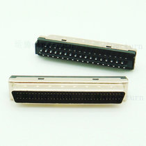 Yunteng MD68M SCSI DB68 male wire bonding molding body 68 core wire bonding injection molded connector male