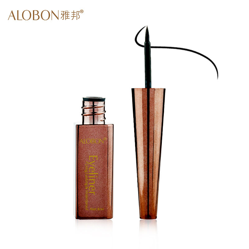 ALOBON/雅邦恒久柔美眼线液8ml持久防水防晕染彩妆定妆专柜正品