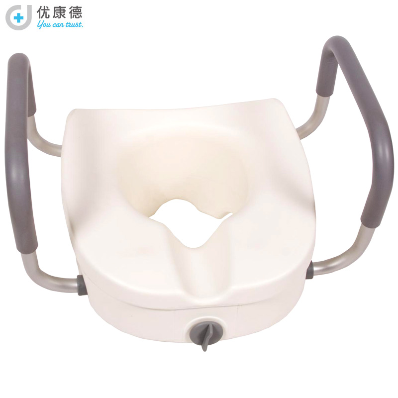 优康德 5304 扶手可拆 马桶增高垫 孕妇 老人 便器椅 坐便 椅子HT
