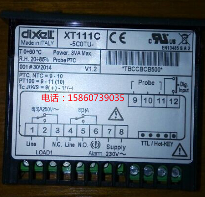 New original XT120C Italy Disi XT111C Elf Dixell thermostat XT121C