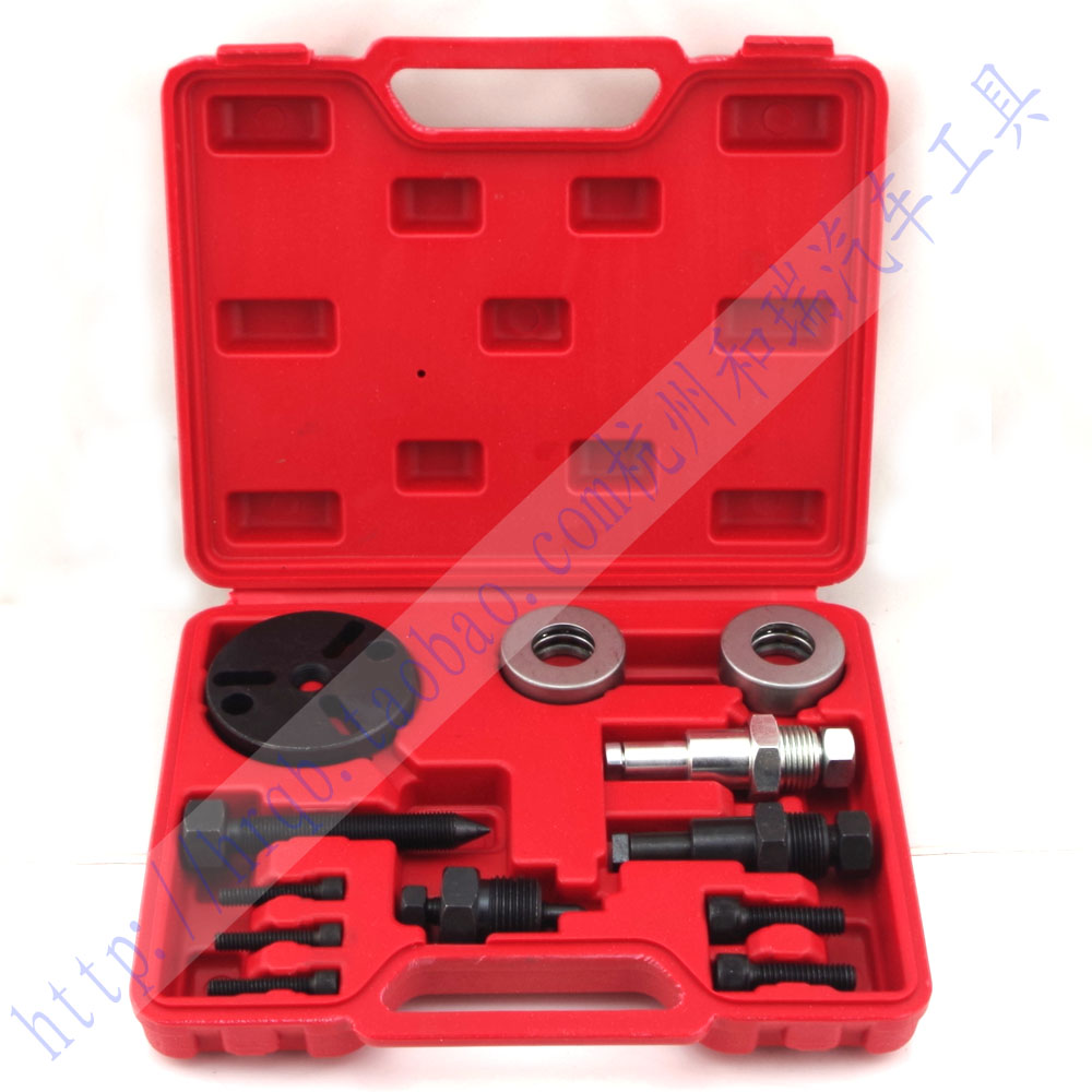 Cold Coal Compressor Peering Dismantling of Automotive Air Conditioning Dismantling tool coolant compressor bearing assembly and disassembly