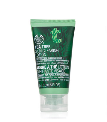 香港直邮The Body Shop/美体小铺茶树清爽保湿胶/茶树乳液50ml