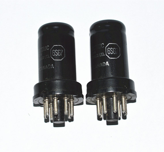 The new import of RCAGE6SG7 vacuum tubes  