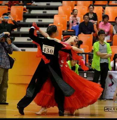 2014 New Product recommended Lixin dance uniform women's stars with national standard dance modern Latin competition suit customized B- 89