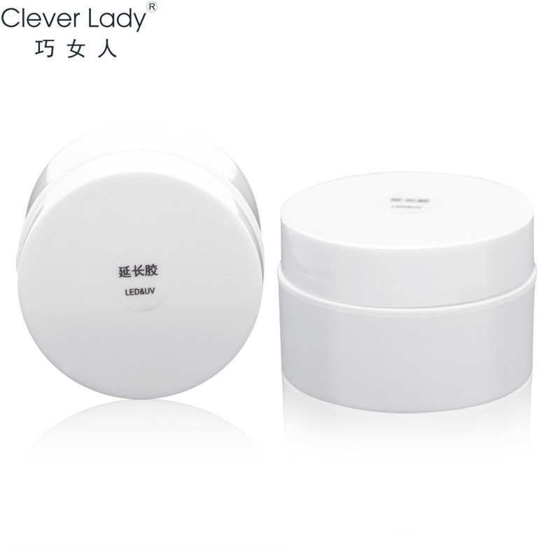 Clever Lady/巧女人延长胶无味环保艺术美甲基础胶大瓶新包装15ml