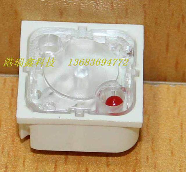 Taiwan SH Button key switch 19 * 19 reset with LED red light switch TL1-19-R