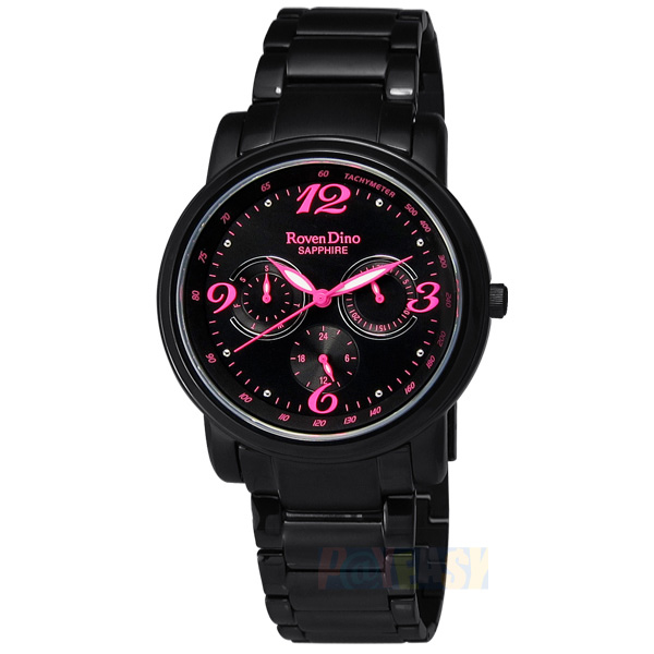 台湾官网直邮进口罗梵迪诺 Roven Dino / RD699 细致奢华三环镀黑