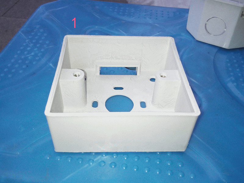 Type 86 PVC Ming box PVC full plastic case 86 Type of PVC Ming box Quality plastic clear box