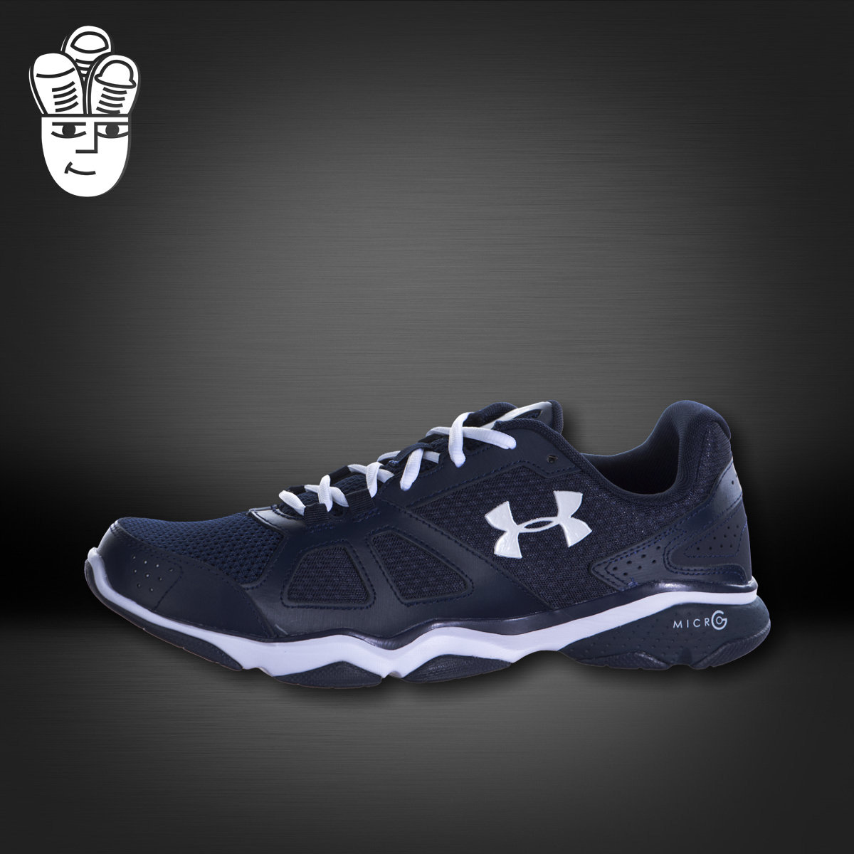 安德玛Under Armour Micro G Strive V UA男鞋 专业跑步鞋 运动鞋