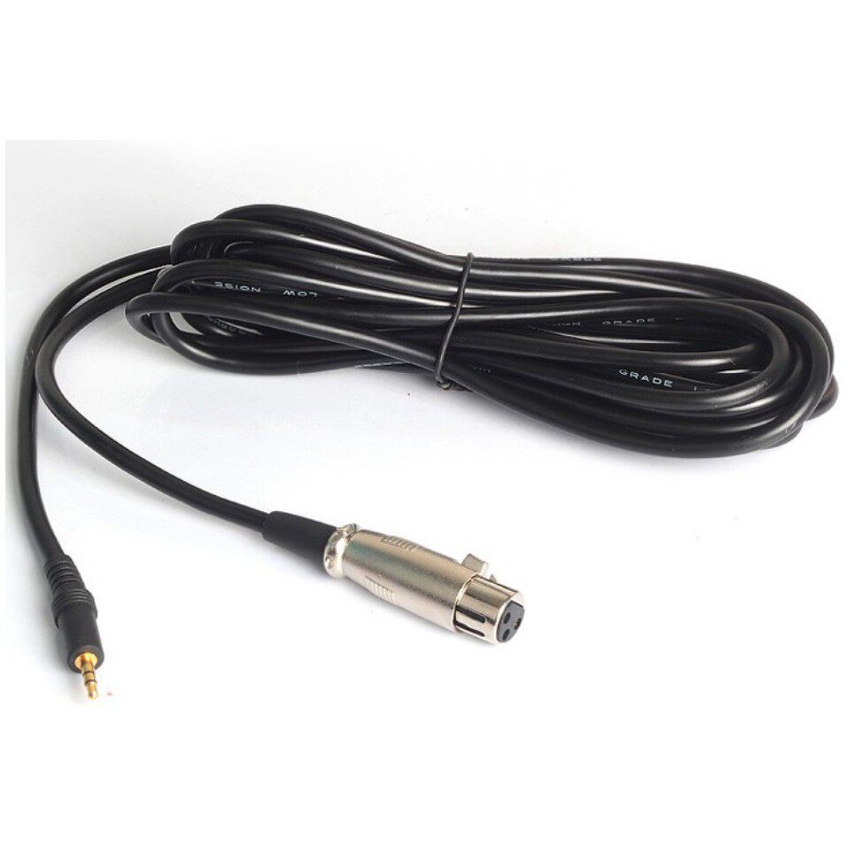 3 m Canon (XLR) microphone conversion line balanced line capacitive microphone clip wire nail farming line 3 5 audio line
